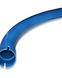 Bend 45deg 89x4.3 radius 1568  DL blue FlexVey 90